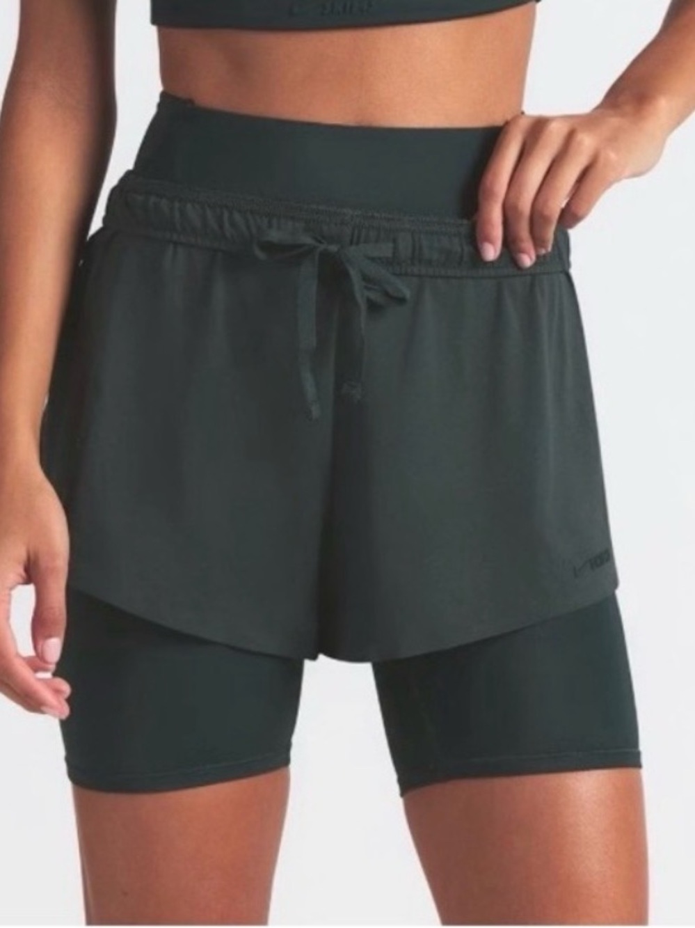NikeSKIMS Airy MINI SHORT dark teal size M